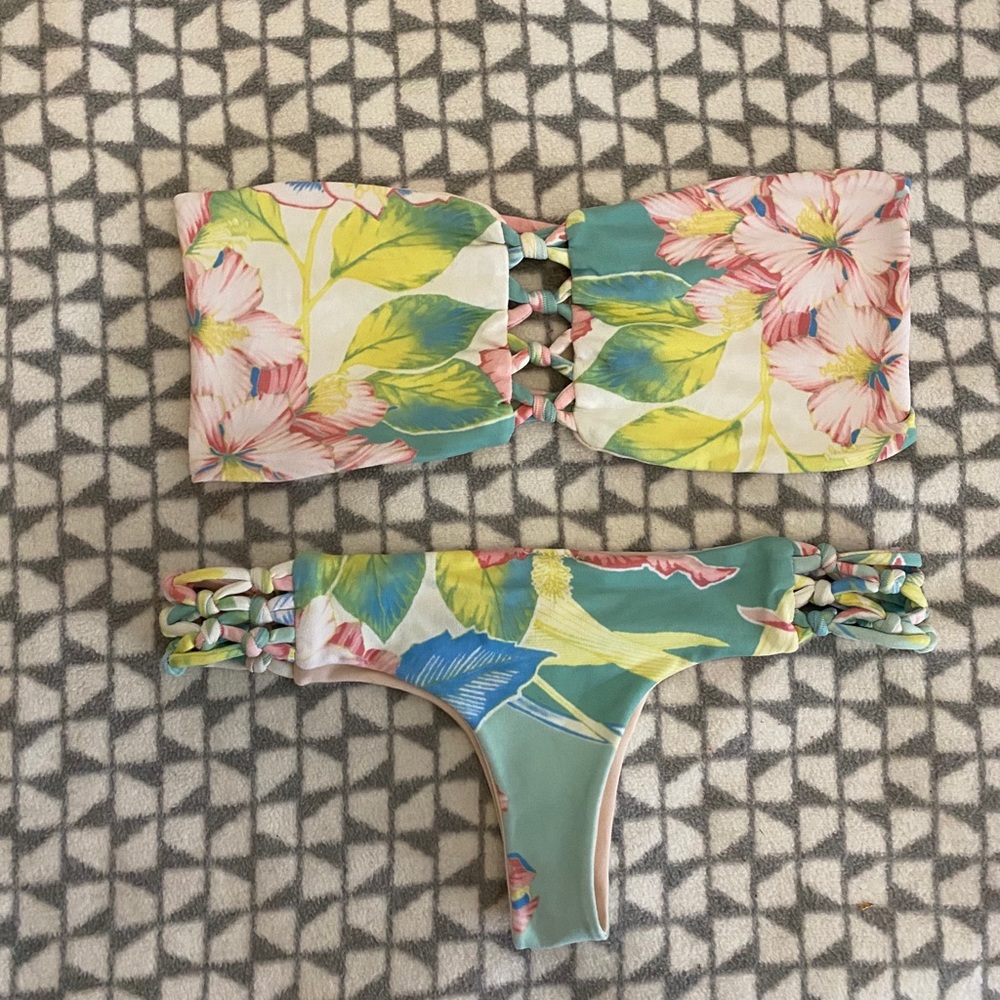 Beach Riot Reversible Bandeau Bikini
